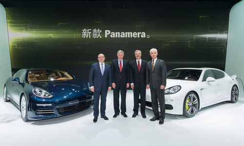 保时捷新Panamera S E-Hybrid上海发布