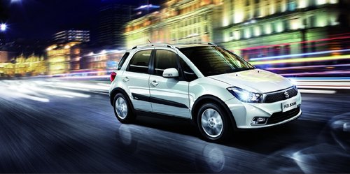 長安鈴木天語SX4 酷銳上海車展首度曝光