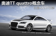 奥迪TT quattro概念车 轻量化/2.0T引擎