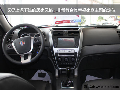 家享型都市SUV吉利英倫SX7新車到店實(shí)拍