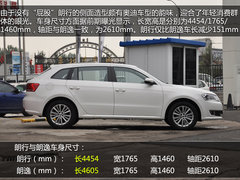 车长减少151毫米 朗逸两厢版到店-实拍