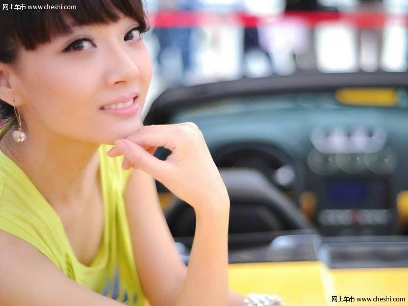 清纯小<em>美女</em>天然雕琢 情迷<em>黄色</em>兰博基尼-中国青