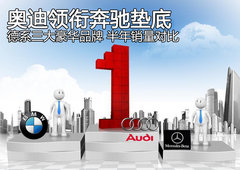 奥迪领衔奔驰垫底 德三大品牌半年销量