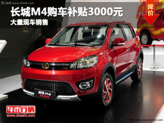 沧州长城M4购车补贴3000元 现车销售