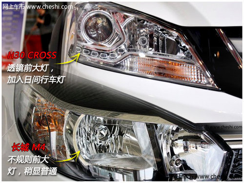 跨界小型车之争 风神H30 CROSS对长城M4