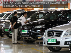 25万买奔驰S600 二手车市场看车展