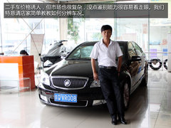 25万买奔驰S600 二手车市场看车展