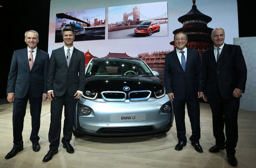 创新BMW i3 在全球同步首发 火爆上市