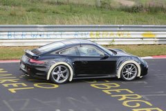 全新保时捷911谍照 定位4S和Turbo之间