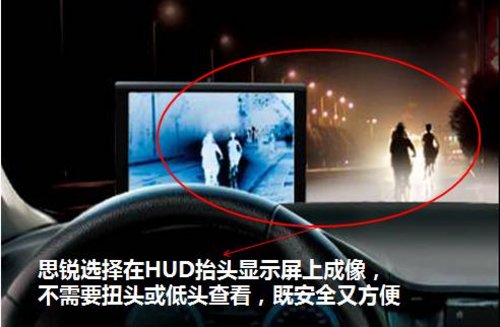 夜行如白昼 比亚迪思锐HUD夜视系统解析