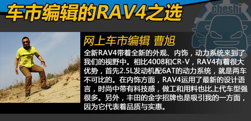 同为24万 RAV4/4008/CR-V紧凑型SUV竞技