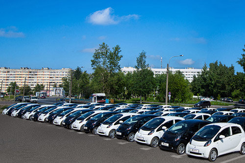 三菱i-MiEV在俄作为G20领导人峰会专用车