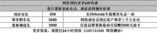 中秋特卖会仅需18888元黄冈本田思域开回家