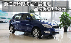 浙江捷玲斯柯达车展钜惠 晶锐优惠1.3万元