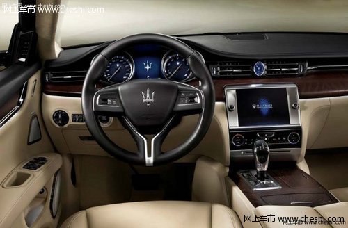 2013款玛莎拉蒂总裁v6 车型 则装备了3.0t双涡轮增压发动高清图片