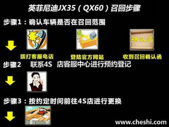 英菲尼迪SUV海外召回 国内涉及4367辆车