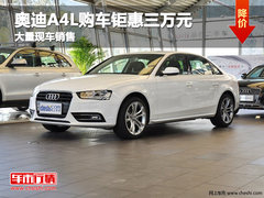 沧州奥迪A4L购车钜惠三万元 现车销售