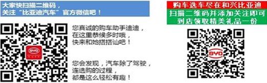 有“秦”人终成眷属 比亚迪跨年盛惠
