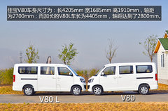 五菱宏光新对手 试驾佳宝V80/V80L 1.5L