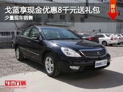 戈蓝购车现金优惠8千元送礼包 少量现车
