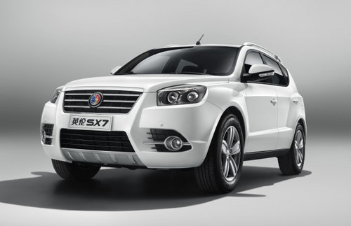 都市家享型SUV——英伦SX7