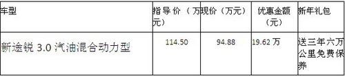 新年途锐钜惠17.7万 长途跋涉陪你回家