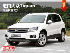 呼市进口大众Tiguan新春现金优惠2万