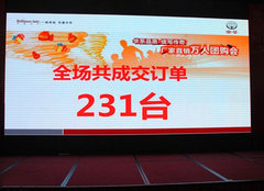 2014华晨中华万人团购会陕西区域完美收官