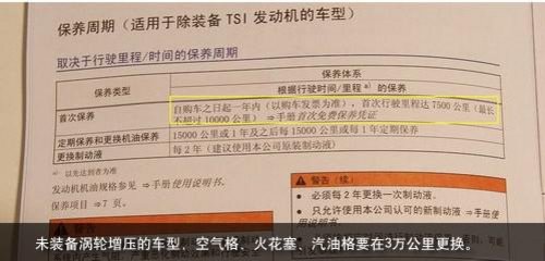 大众温馨提示全新速腾保养细节详解