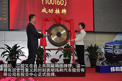 纬和汽车股份有限公司挂牌仪式隆重举行