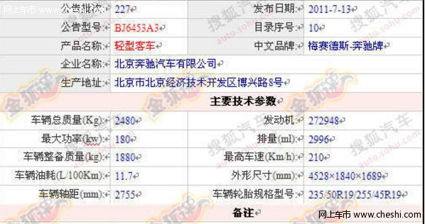 国产奔驰GLK300下线 推出3种配置车型