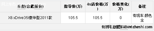 合肥星之宝BMW X6有现车 报价售价105.5万元