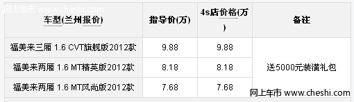 兰州团购新福美来 送5000元装潢礼包