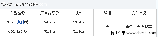 提车无需加价 别克昂科雷SUV现车充足