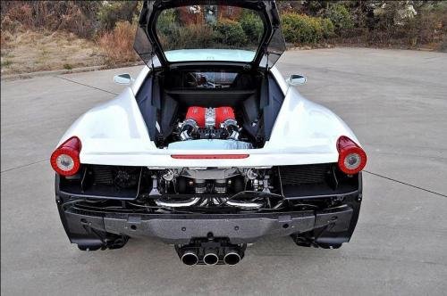 法拉利458 Italia改装双涡轮引擎