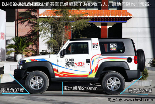 空间充裕 北京汽车BJ40将28日上市 或售14.28-20万