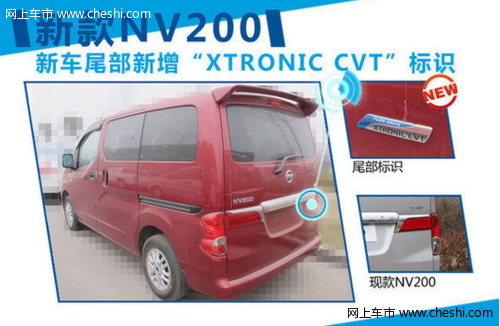 郑州日产新NV200下月上市 或搭轩逸发动机