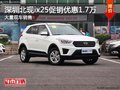 深圳現(xiàn)代ix25優(yōu)惠1.7萬競爭本田XR-V
