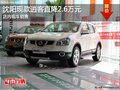 沈陽現(xiàn)款逍客直降2.6萬元 店內(nèi)現(xiàn)車銷售