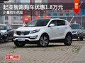 起亞智跑購車優惠1.8萬元 少量現車