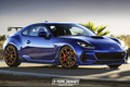 斯巴魯全新BRZ STI車型曝光！寬體外觀/還配大尾翼