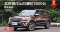 長沙北京現(xiàn)代ix25降價(jià)5000元 現(xiàn)車供應(yīng)