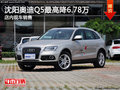 沈陽奧迪Q5最高降6.78萬 店內現車銷售