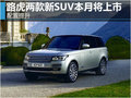 路虎兩款新SUV本月將上市 配置提升-圖