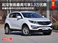 智跑購車最高可享1.3萬現金優惠 有現車