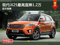 現(xiàn)代iX25最高直降1.2萬 現(xiàn)車銷售