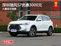 深圳瑞風(fēng)S7優(yōu)惠3000元 競(jìng)爭(zhēng)吉利博越