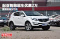 起亞智跑現車優惠2萬 搖號補貼5千元