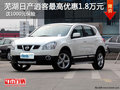 蕪湖日產(chǎn)逍客最高降1.8萬 送1000元保險(xiǎn)