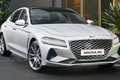 捷尼賽思新G70實車曝光 搭2.0T引擎/車標變字母